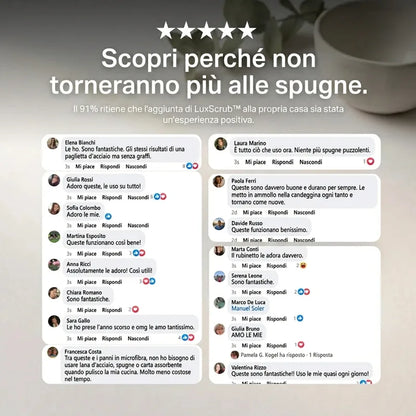 Accialux™ - Pulisce tutto. Dura mesi. Non lascia odori.