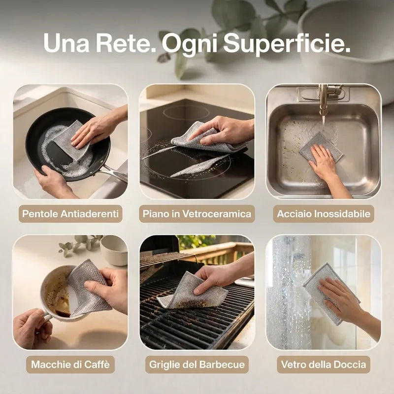 Accialux™ - Pulisce tutto. Dura mesi. Non lascia odori.