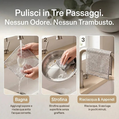 Accialux™ - Pulisce tutto. Dura mesi. Non lascia odori.
